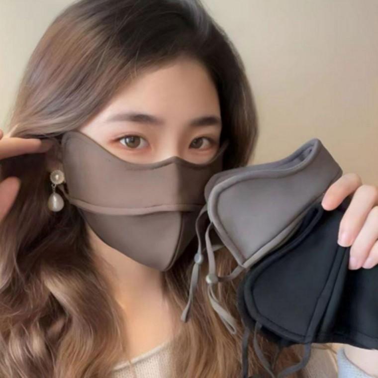 골프 라운딩 발열 기모 겨울 보온 마스크 방한 자전거 방한마스크