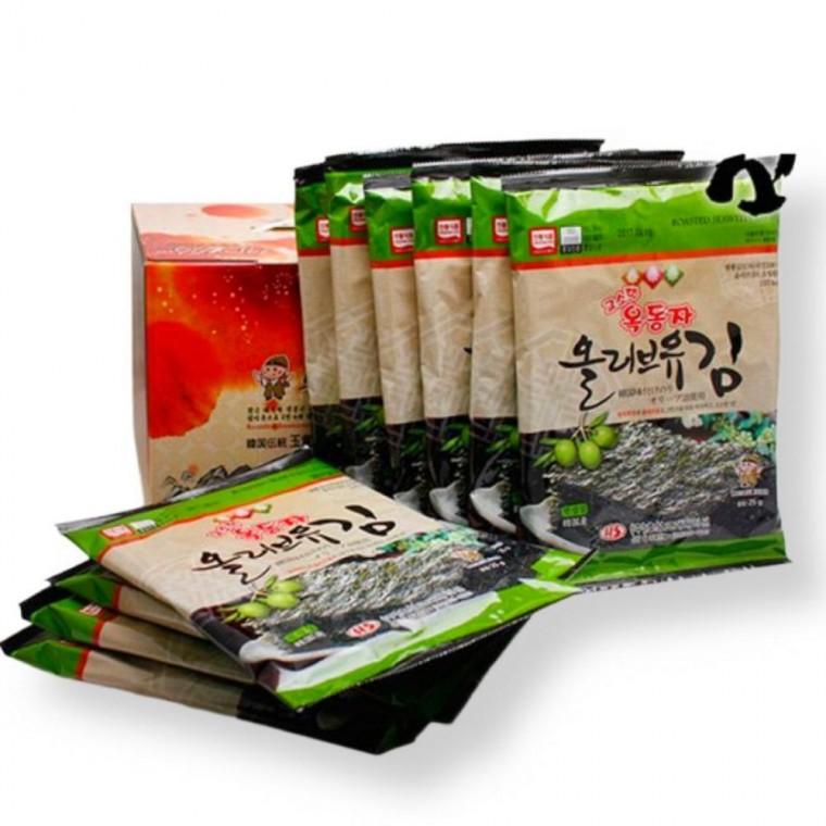 옥동자 김 선물세트 전장김 10봉 명절 선물 답례품