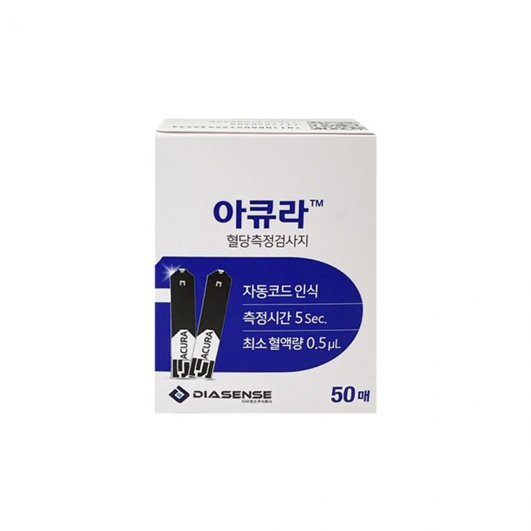 아이센스 아큐라 혈당시험지 50매 x 1박스