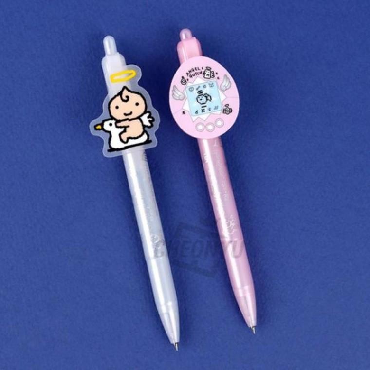 플레이트 0.5mm 볼펜 천사 다마고치