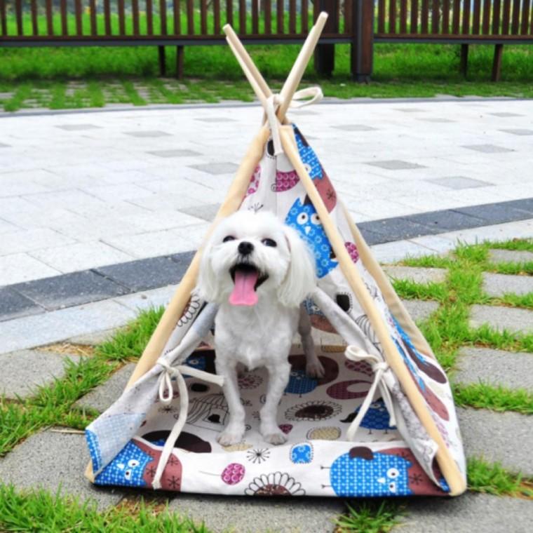 강아지 고양이 숨숨집 하우스 인디언텐트 텐트 애견텐트