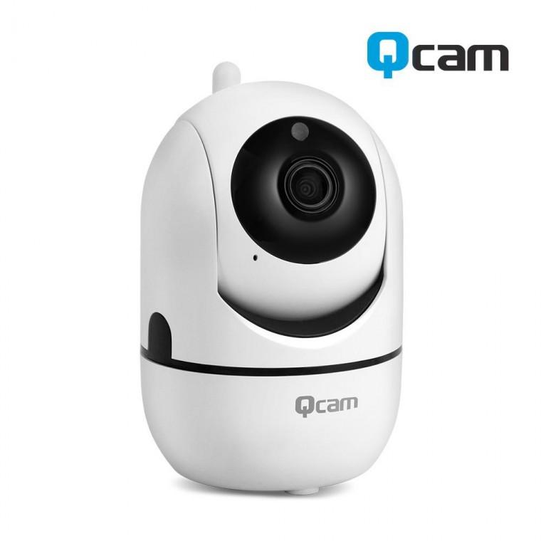 큐캠 QCAM-S10 CCTV IP카메라 무선CCTV 보안카메라 FULL HD 100만화소 모션감지 355도회전