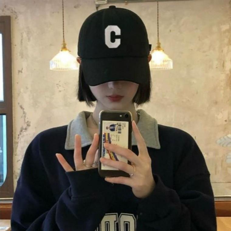 블로카 대두 볼캡 c로고 야구 모자 빅사이즈 65cm 모자 스포츠 외출 여행 커플