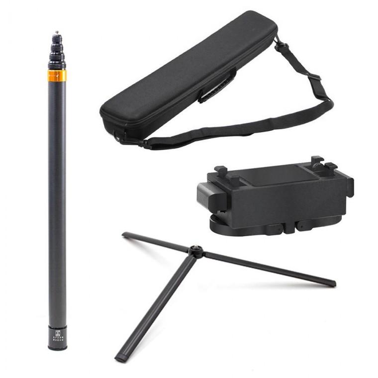 Insta360 X5 전용 퀵릴리즈 마그네틱 3m 인비저블 셀피스틱 삼각대 케이스 가방 세트