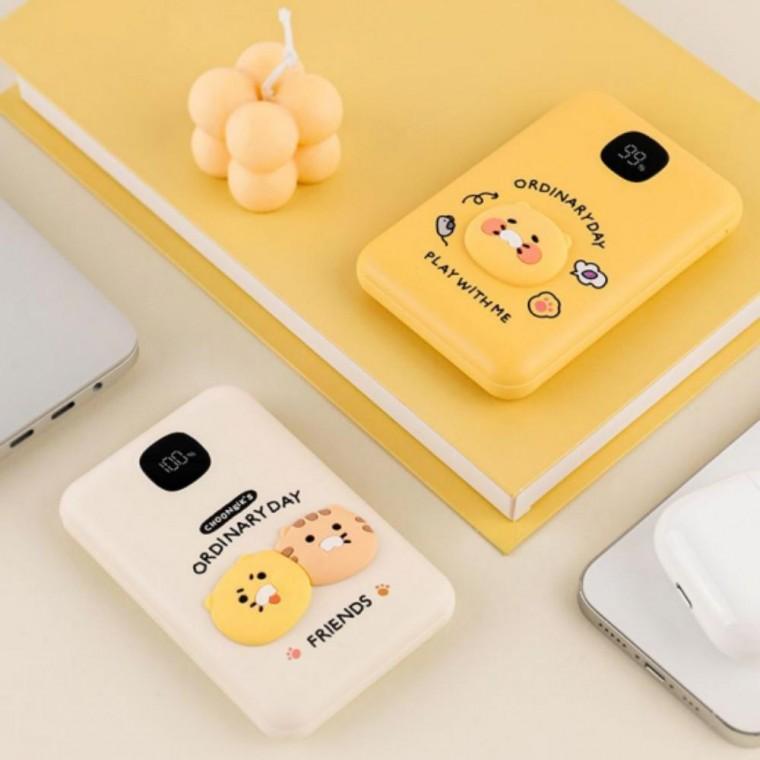 여행용 귀여운 고속 충전 보조배터리 10000mAh