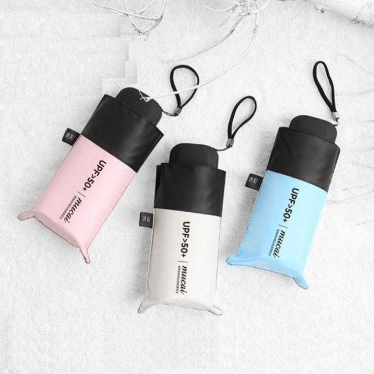 암막 소재 자외선 차단 5단 수동 휴대용 양산 우산 양우산 UV 우산겸 여자 접이식