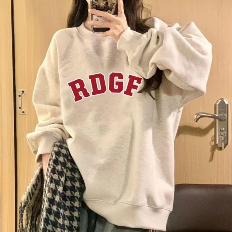 영문 레터링 포인트 가볍게 입는 여성 라운트 티셔츠 긴팔티 줄무늬 단가라 여자