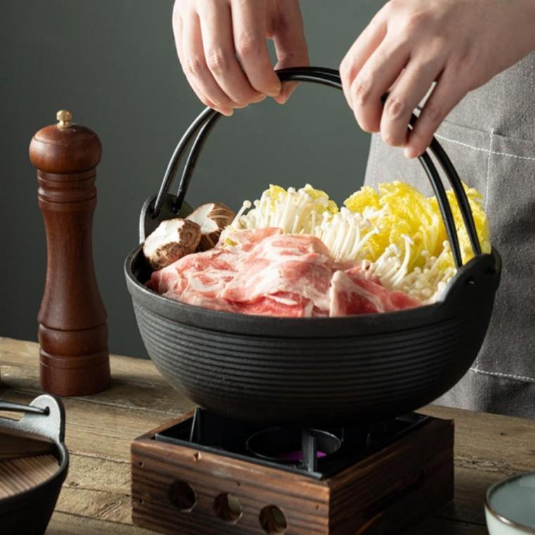 샤브샤브 냄비 주물 무쇠 찌개 손잡이 27cm