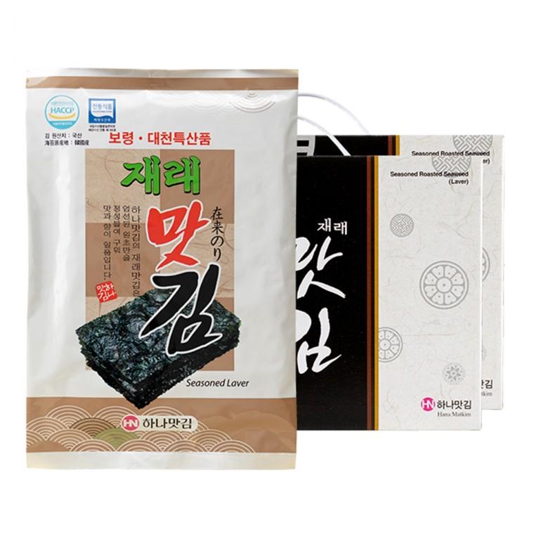 재래맛김 전장김 20g 10봉 2상자 김선물세트 실속형 설 선물세트 추석 명절