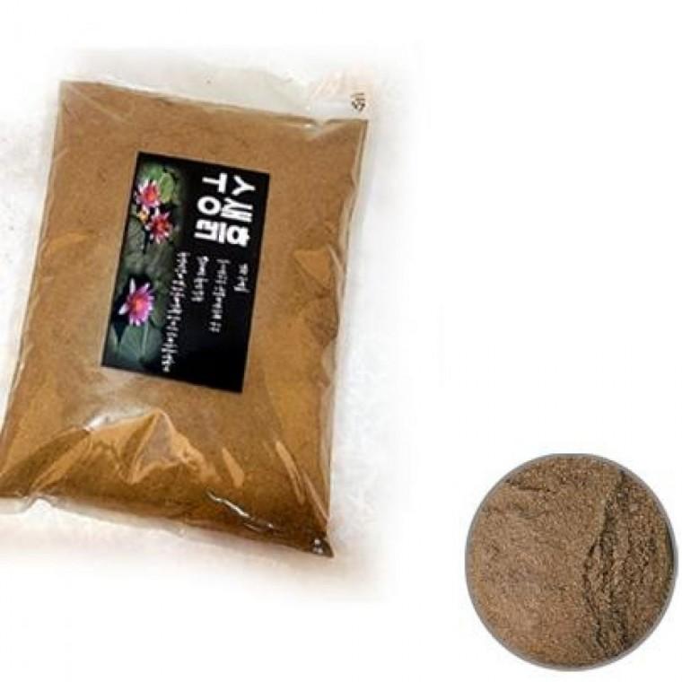 약 수생흙 2L 연꽃기르기 수생상토 수련분갈이 1+1 흙 분갈이 수생