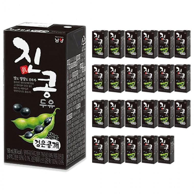 남양유업 진콩 검은콩깨 두유 190ml x 24팩