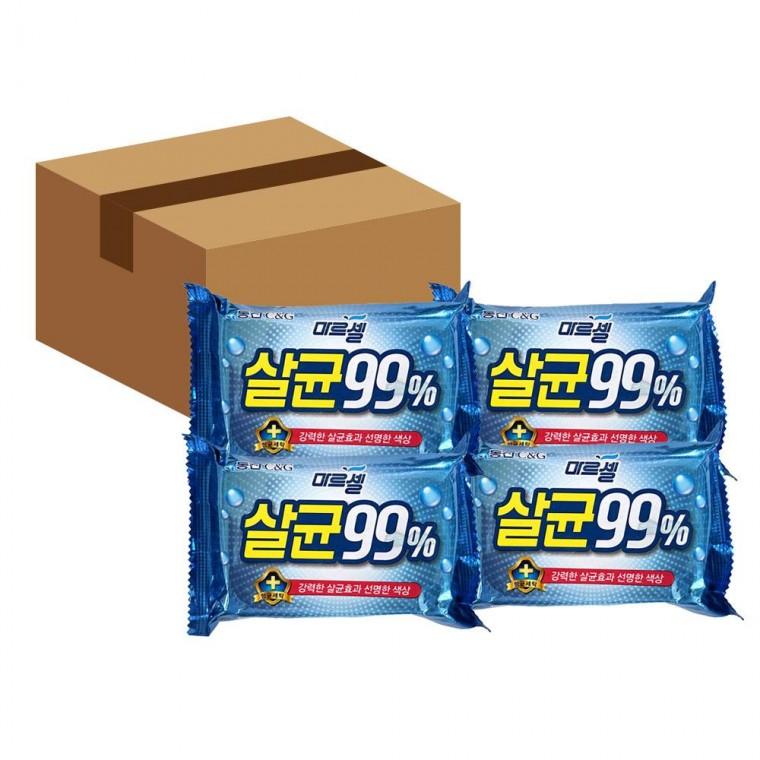 크리오 마르셀 살균 99% 세탁 빨래 비누 230g 4개입 8개