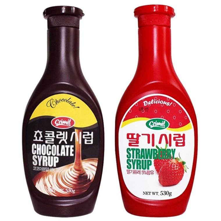 서강 초럽 530g + 딸기시럽 530g