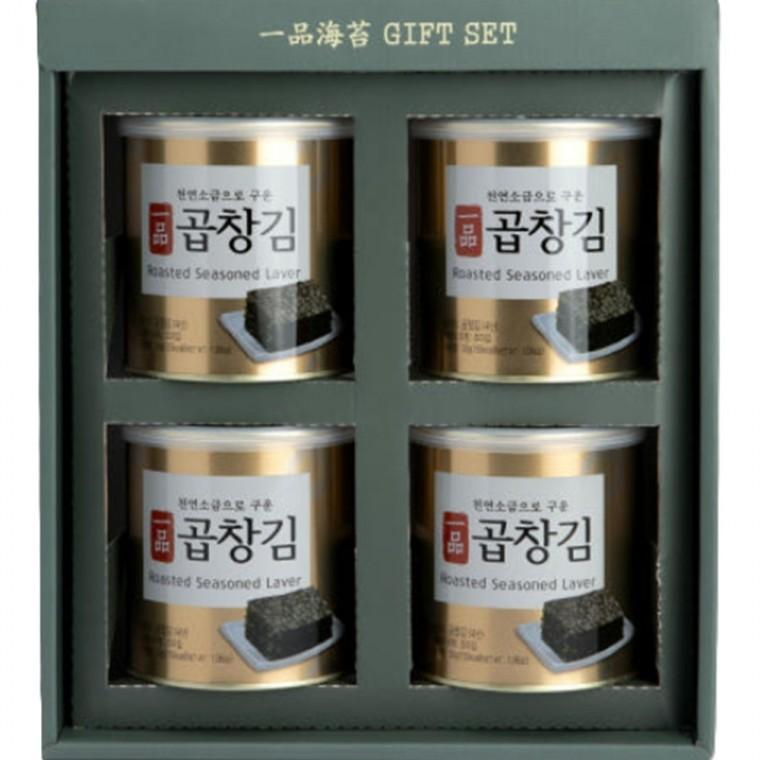 일품 곱창김 30g 4캔 김 선물세트 설 선물세트 추석 명절