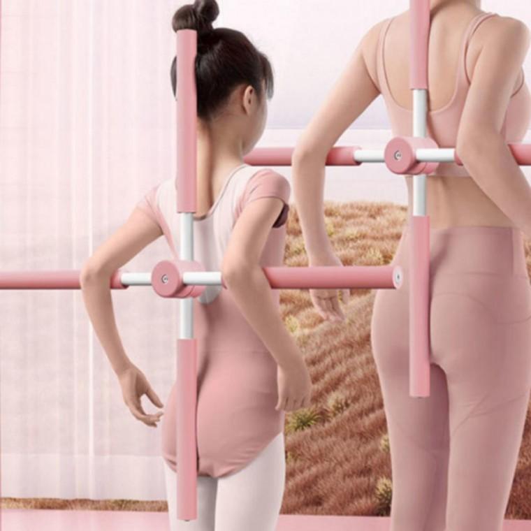 스트레칭봉 요가 필라테스 십자 스틱 바른자세