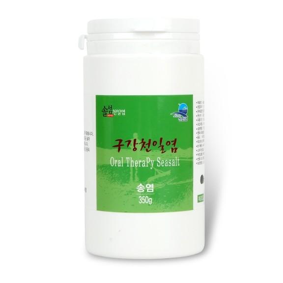 신안 천일염 국내산 송염 구강용 치솔 양치용 350g 1팩 Brushing salt