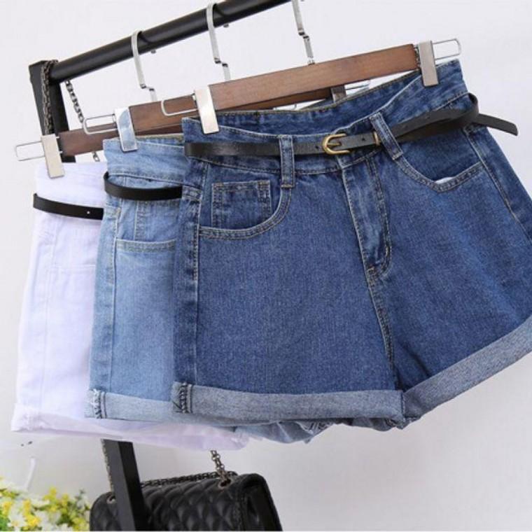 여름 데님숏 팬츠 반바지 핫팬츠 청반 여름옷 여자 하이 웨스트 여행 트렌드