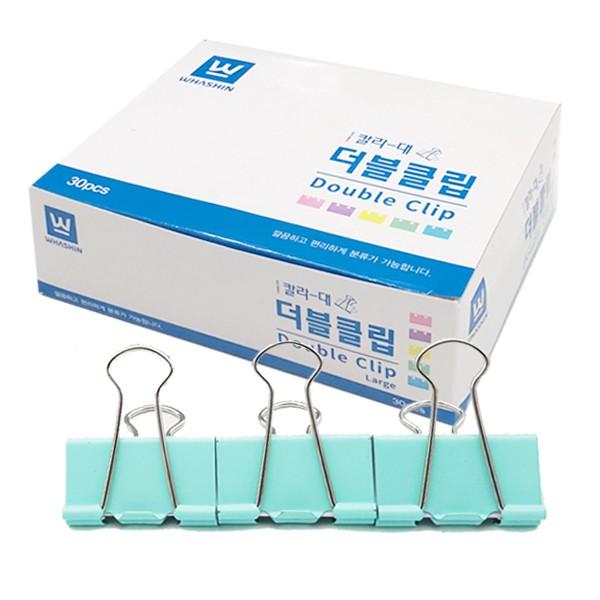화신 더블클립 크립 집게 대 (30개입)