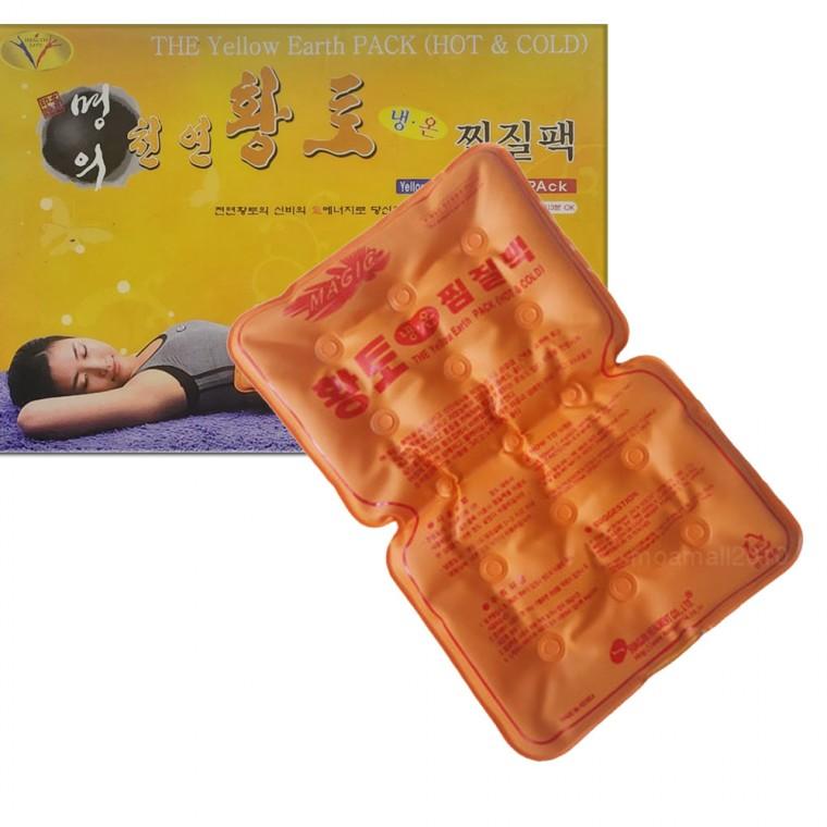 명의SW-211  황토찜질팩 사각 온찜질 냉찜질 냉온 찜질팩 복부 허리 어깨 가정용