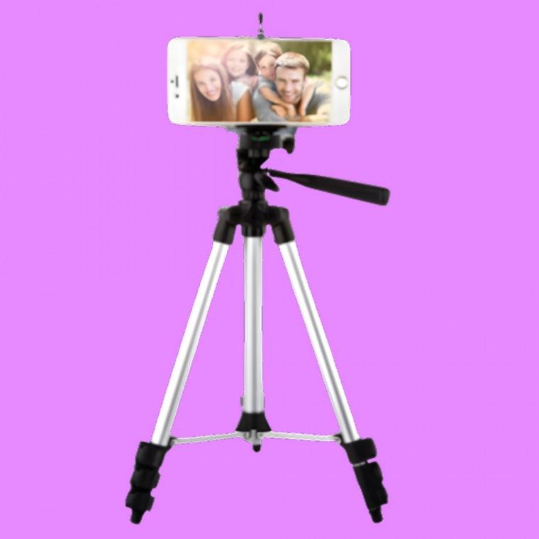 삼각거치대 4단 스마트폰  삼각대 가벼운 핸드폰 삼각대 유튜브 셀카 DSLR 미러리스 브이로그