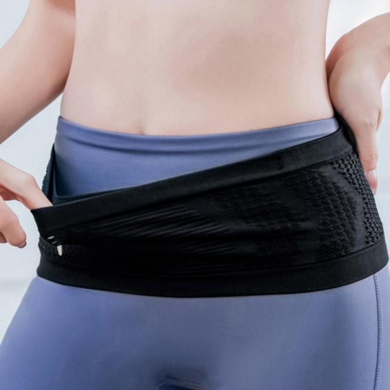 스포츠 헬스 마라톤 가방 밴드 펀칭 밴딩형 러닝 벨트