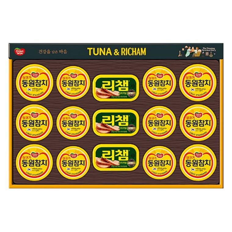 [동원] 튜나리챔 99호 선물세트 햄참치 혼합선물