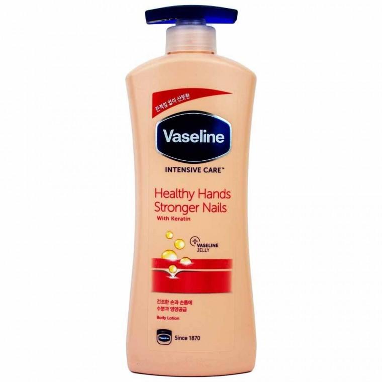 유니레버 바세린 인텐시브케어 헬씨 핸드 앤 스트롱거 네일 로션 600ml