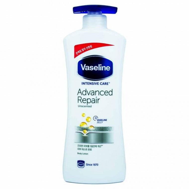 유니레버 바세린 인텐시브케어 어드밴스드 리페어 로션 600ml