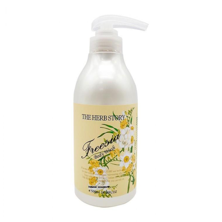 더허브스토리 향기좋은 바디워시 프리지아 500ml