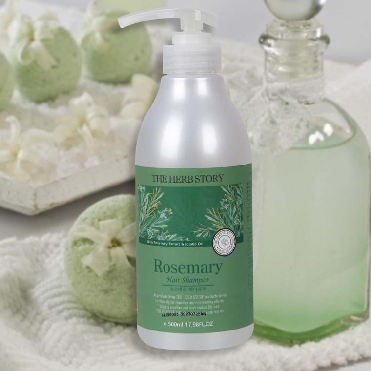더허브스토리 향기좋은 퍼퓸 샴푸 로즈마리 500ml