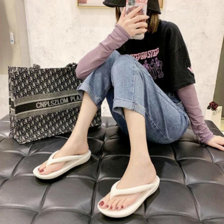 키높이 슬리퍼 커플 플랫폼 컬러 쪼리 샌들 플립플랍