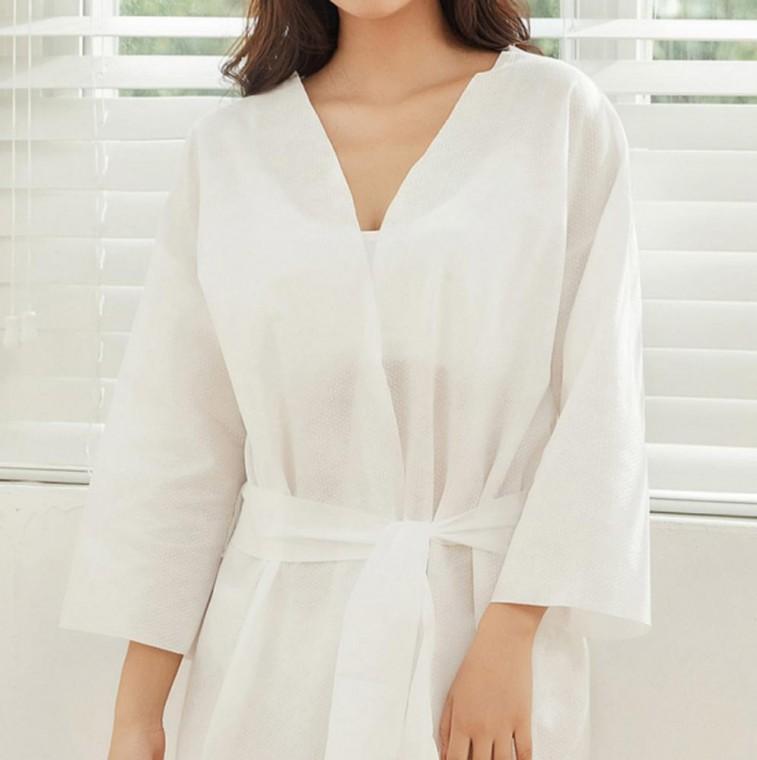 일회용 심플 골프 샤워 가운 여행용 휴대용 목욕가운