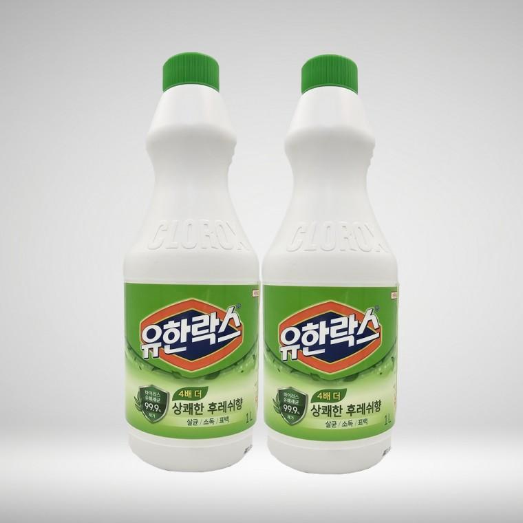 유한락스 후레쉬 1Lx2개
