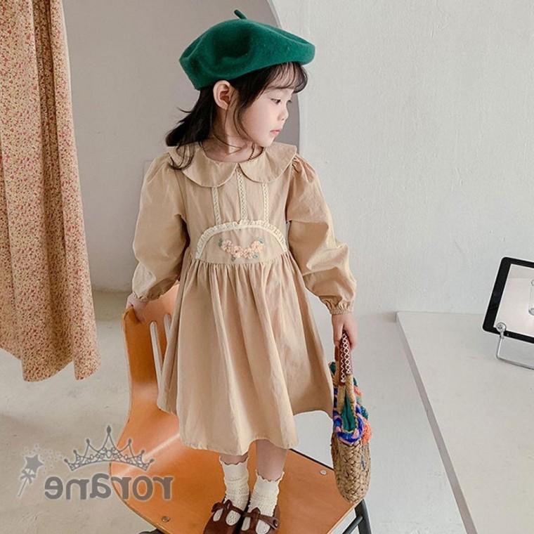 신상 가을 원피스 유아 유아 여아 북유럽 아동 여자어린이 공주옷 조카