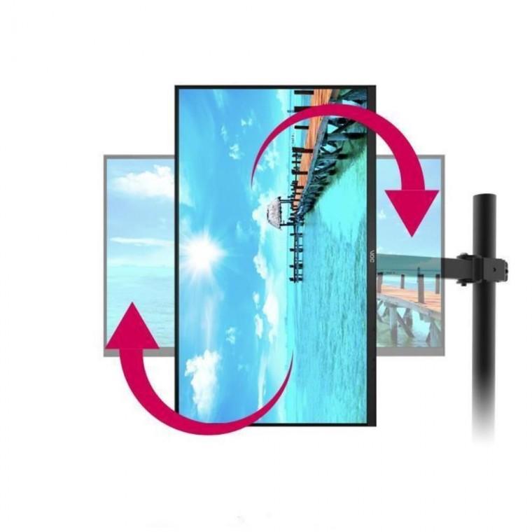 싱글 모니터 암 TV 거치대 각도조절 브라켓 32인치