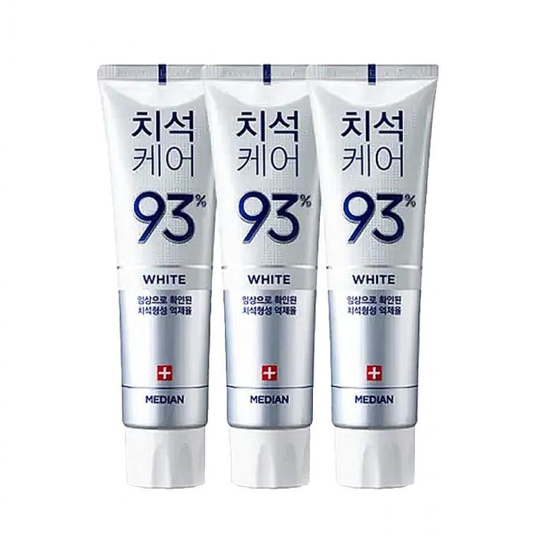 [도매포유]메디안 치석케어 미백 치약 120g 3개입