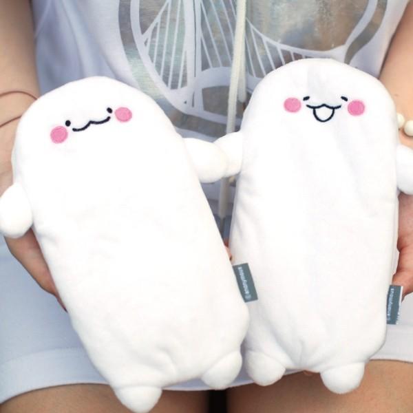 익명이 파우치 필통 인형 2종 캐릭터 펜슬케이스 봉제 귀여운 펜파우치