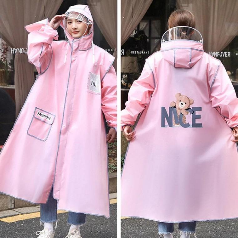 [PP-913] 레인코트 여성 비옷 우비 성인 다회용 루즈핏