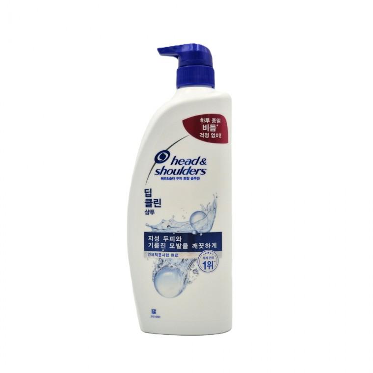 헤드앤숄더 딥 클린 샴푸 850ml 두피 토탈 솔루션