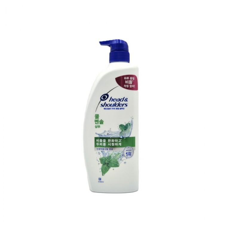 헤드앤숄더 쿨 멘솔 샴푸 850ml 두피 토탈 솔루션