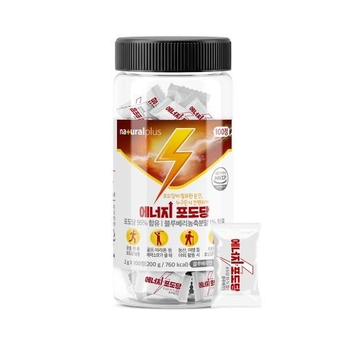 내츄럴플러스 에너지 포도당 2g x 100정