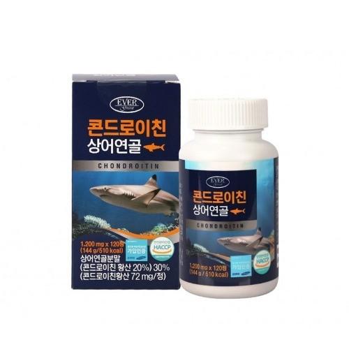에버그린 콘드로이친 상어연골 1200mg x 120정