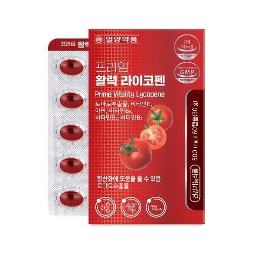 약품 프라임 활력 라이코펜 500mg x 60캡슐