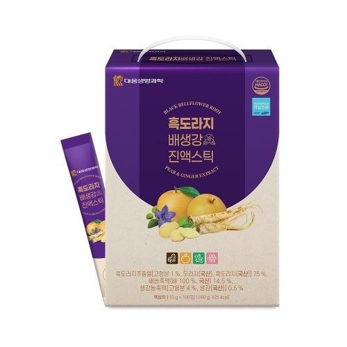 대웅 흑도라지배생강 진액스틱 10g x 100포