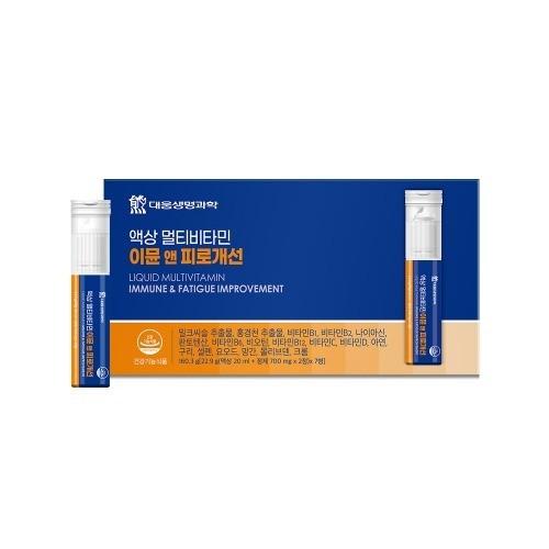 대웅 액상 멀티비타민 이뮨 앤 피로개선 22.9g x 7병