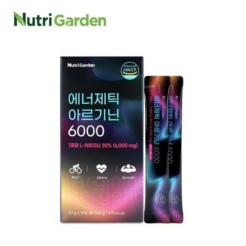 뉴트리가든 에너제틱 아르기닌6000 20g x 15포