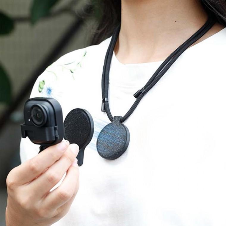 Insta360 GO Ultra 전용 넥스트랩 마그네틱 거치대 가슴 체스트 자석 마운트 브라켓 인스타360 고 울트라