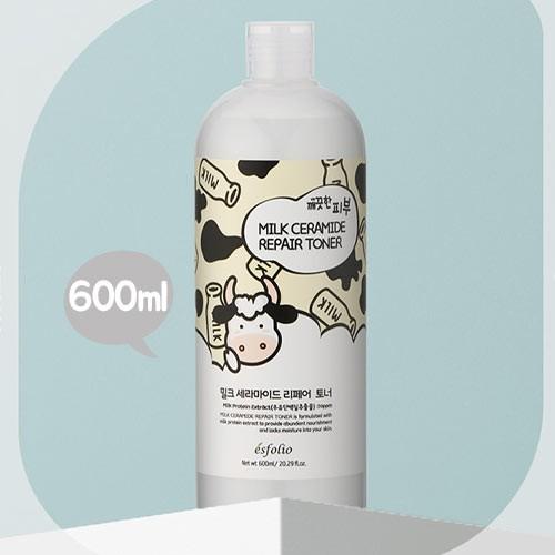 밀크 세라마이드 리페어 토너 600ml