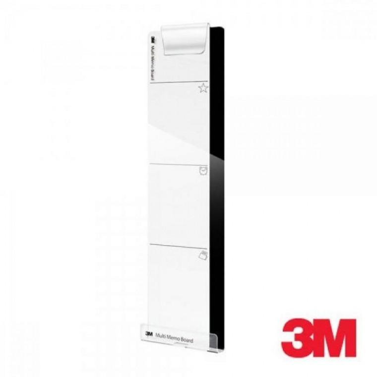 사무실 3M 모니터 부착식 멀티 메모보드 좌측용 우측용 택1