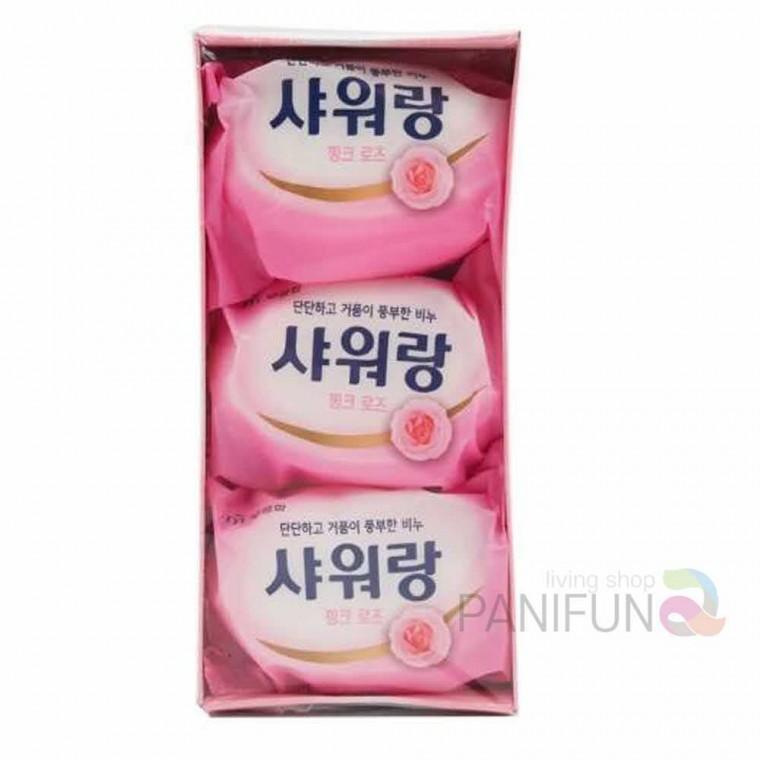 퍼니 핑크로즈 비누 3개 좋은비누 샤워비누 비누선물